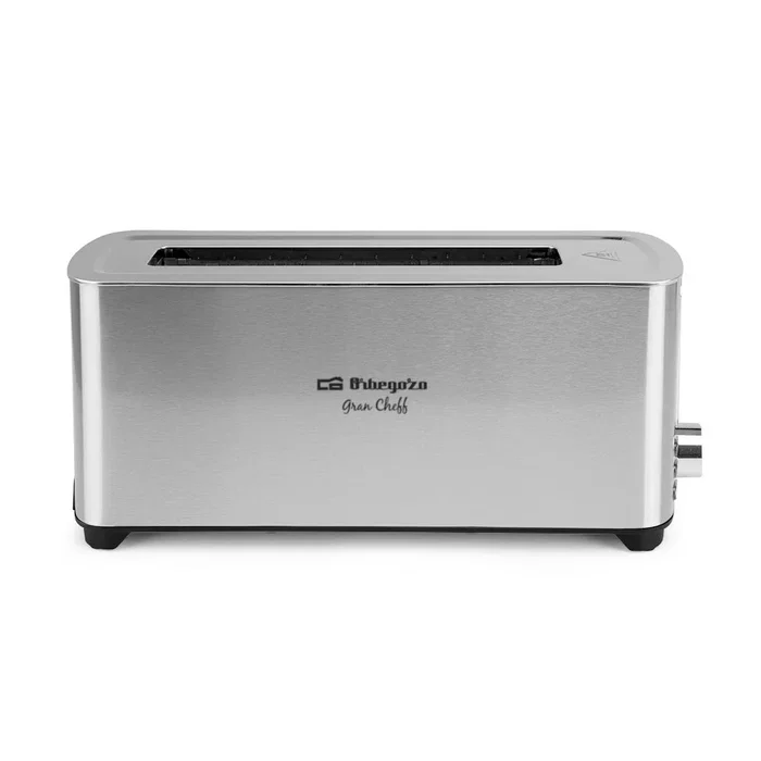 Orbegozo TO 6030 Tostadora de Ranura Larga 1050 W Acero Inoxidable