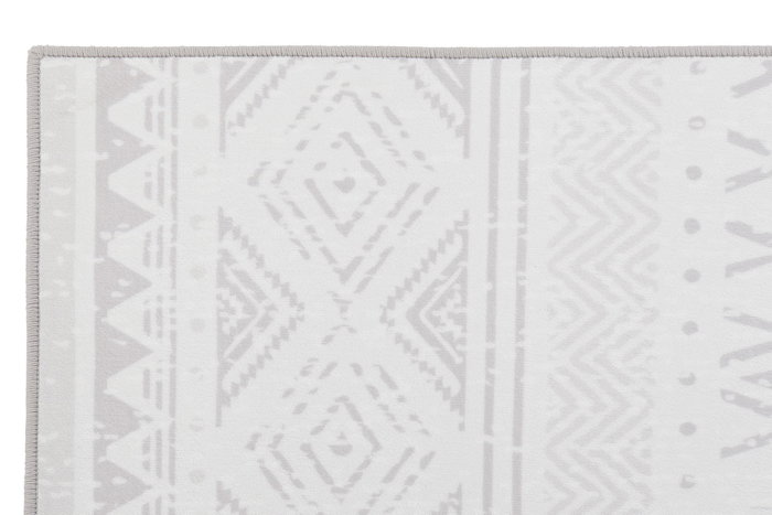 DKD Home Decor Alfombra Ikats Gris 160x230 cm