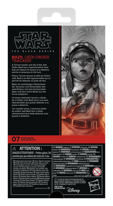 Star Wars: The Acolyte Black Series Figura Bazil (Jedi Order Tracker) 10 cm Star Wars: The Acolyte Black Series Figura Bazil (Jedi Order Tracker) 10 cm