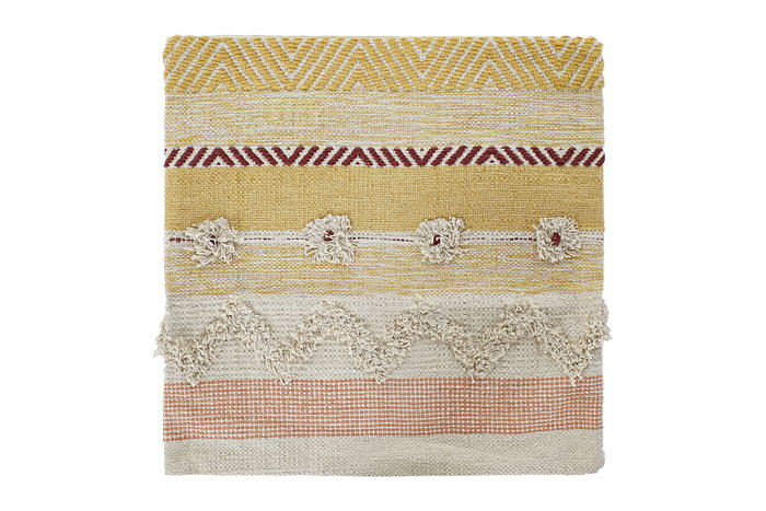 DKD Home Decor Funda Cojin Boho Multicolor 60x60x2 cm 4 Unidades Algodon Polyester Flecos DKD Home Decor Funda Cojin Boho Multicolor 60x60x2 cm 4 Unidades Algodon Polyester Flecos