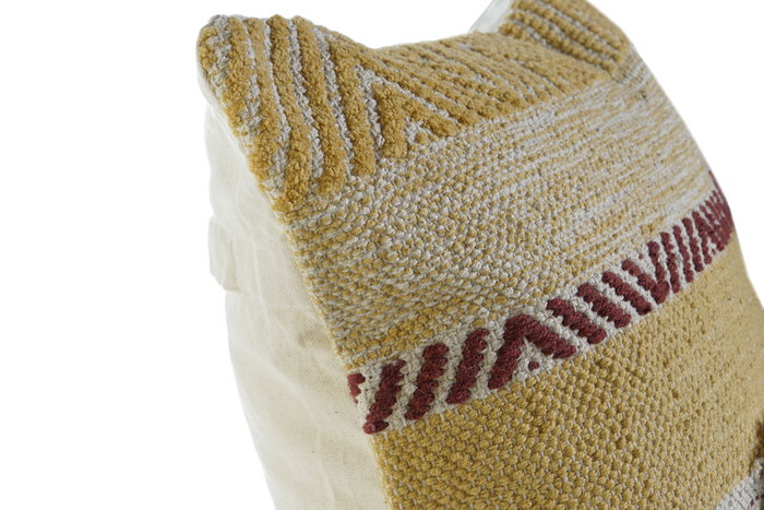 DKD Home Decor Funda Cojin Boho Multicolor 60x60x2 cm 4 Unidades Algodon Polyester Flecos DKD Home Decor Funda Cojin Boho Multicolor 60x60x2 cm 4 Unidades Algodon Polyester Flecos