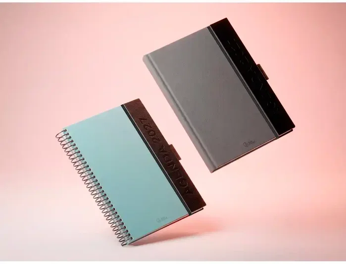 Liderpapel Agenda de oficina 2027 día por página A5 gris Liderpapel Agenda de oficina 2027 día por página A5 gris