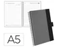 Liderpapel Agenda de oficina 2027 día por página A5 gris