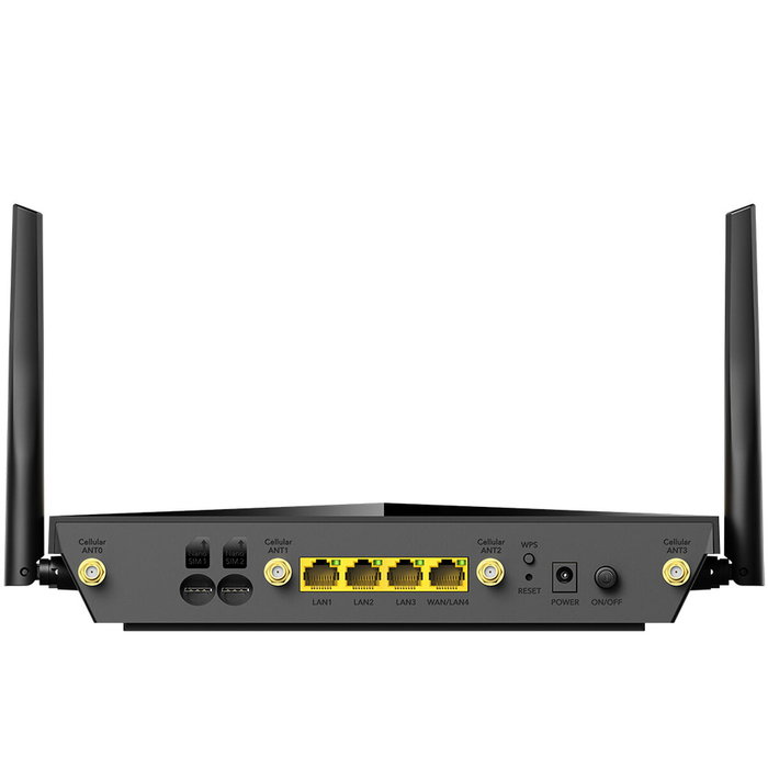 Cudy P5 Router Inalámbrico Wi-Fi 6 Doble Banda 5G Gigabit Ethernet Negro