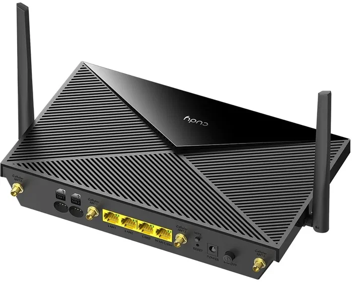Cudy P5 Router Inalámbrico Wi-Fi 6 Doble Banda 5G Gigabit Ethernet Negro