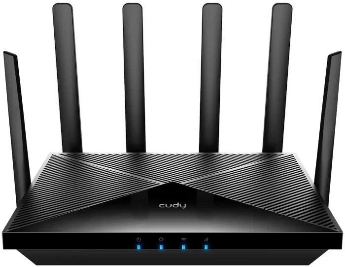 Cudy P5 Router Inalámbrico Wi-Fi 6 Doble Banda 5G Gigabit Ethernet Negro