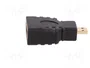QOLTEC Adaptador de HDMI a Micro HDMI, Negro