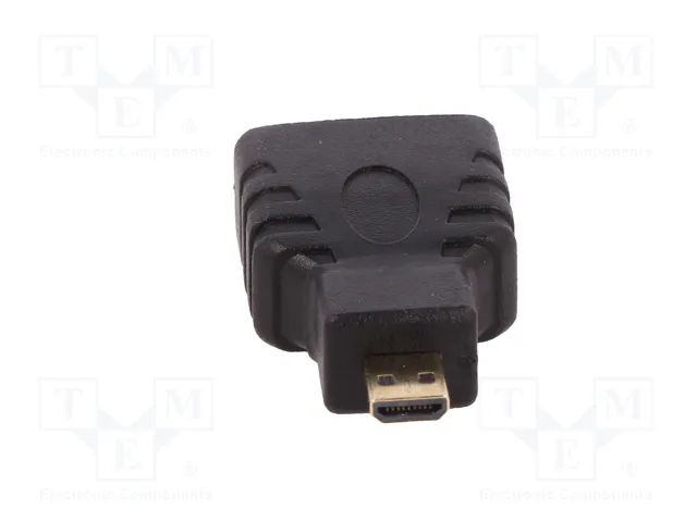 QOLTEC Adaptador de HDMI a Micro HDMI, Negro
