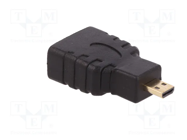 QOLTEC Adaptador de HDMI a Micro HDMI, Negro