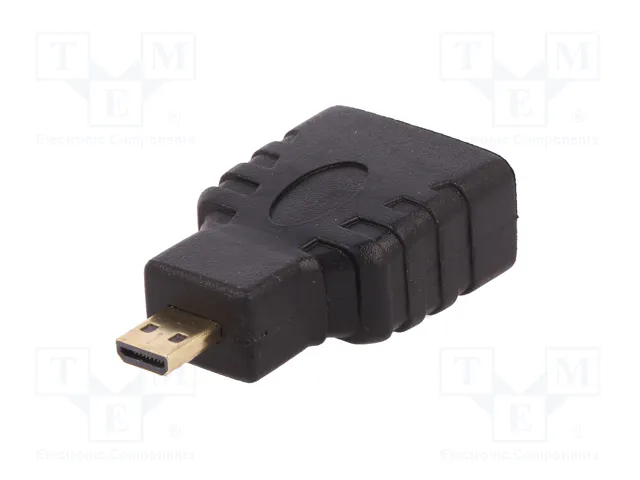 QOLTEC Adaptador de HDMI a Micro HDMI, Negro