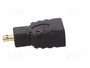 QOLTEC Adaptador de HDMI a Micro HDMI, Negro