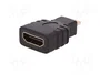 QOLTEC Adaptador de HDMI a Micro HDMI, Negro