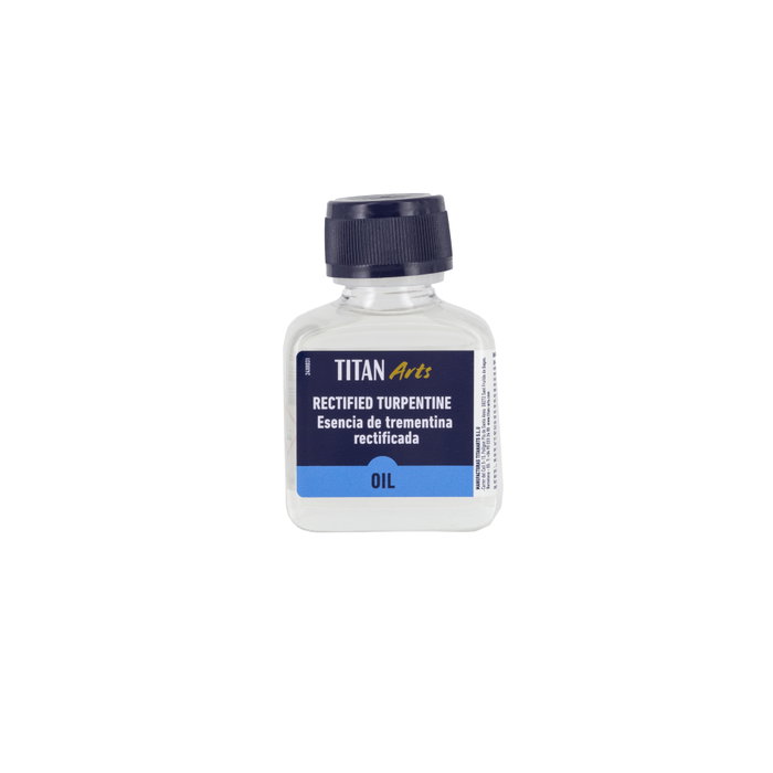 Titan Arts Esencia de Trementina rectificada Botella 100ml Titan Arts Esencia de Trementina rectificada Botella 100ml