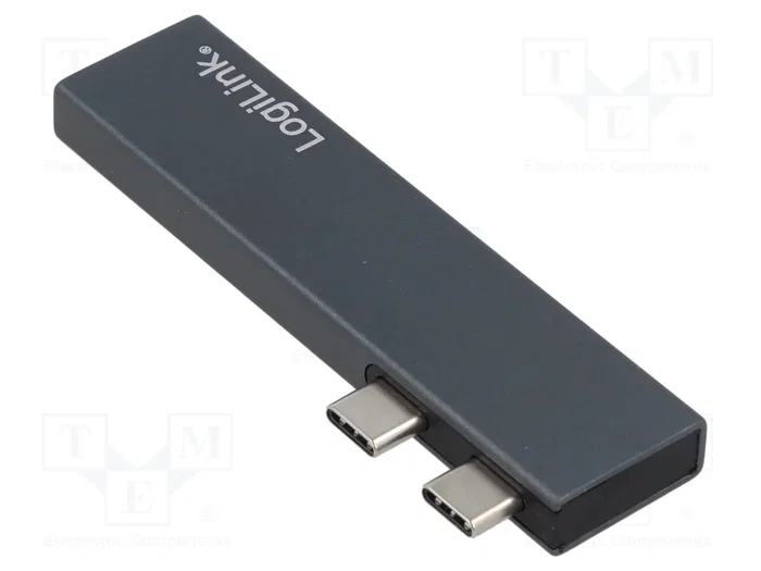 LOGILINK Hub USB 4 puertos con Thunderbolt 3 y USB 3.2 Gen 2x2, gris LOGILINK Hub USB 4 puertos con Thunderbolt 3 y USB 3.2 Gen 2x2, gris