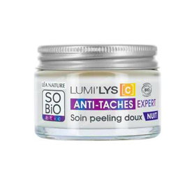 SO'BIO ETIC Crema Noche Lumilys Expert Antimanchas Peeling 50 Ml