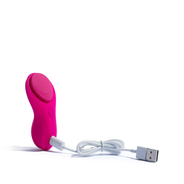 Platanomelón CALA Vibrador Clitorial con Control Remoto, Silicona Hipoalergénica, Impermeable y Recargable USB, Color Fucsia
