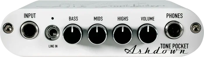Ashdown Preamplificador de Auriculares / Interfaz de Audio Tone Pocket - Blanco