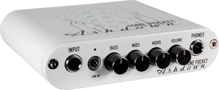 Ashdown Preamplificador de Auriculares / Interfaz de Audio Tone Pocket - Blanco