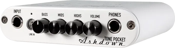 Ashdown Preamplificador de Auriculares / Interfaz de Audio Tone Pocket - Blanco