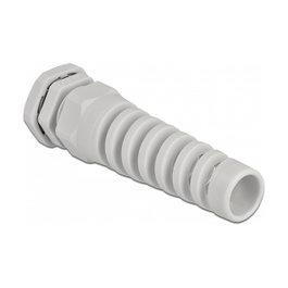 DeLOCK Prensaestopas con alivio de tensión PG13,5 gris 60346