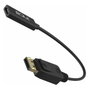 INCA IDTH-07 Adaptador DisplayPort a HDMI 4K 0.2m Macho a Hembra Negro
