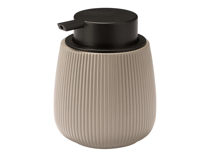 Berilo Dosificador Rayas Abombado Beige Plástico 9.5 x 11.5 x 9.5 cm (Set de 12) Berilo Dosificador Rayas Abombado Beige Plástico 9.5 x 11.5 x 9.5 cm (Set de 12)