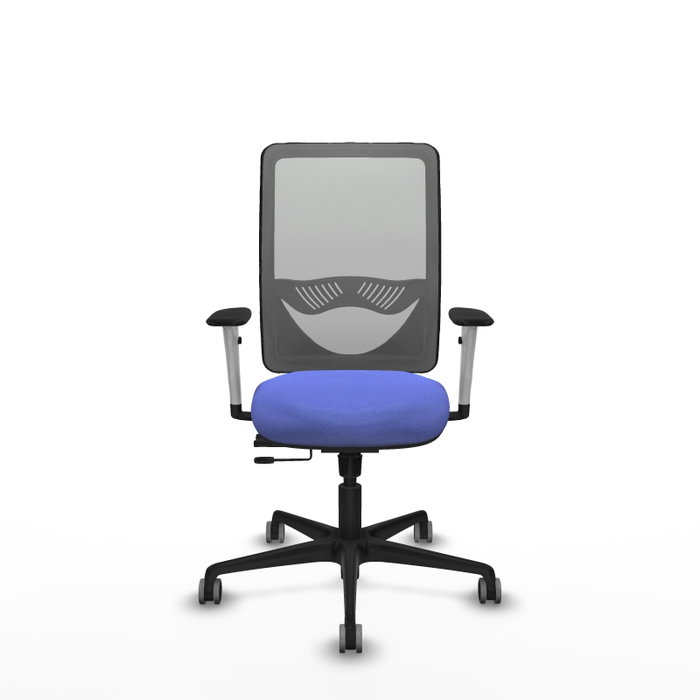 PIQUERAS Y CRESPO Silla de oficina Zulema Azul claro y Gris PIQUERAS Y CRESPO Silla de oficina Zulema Azul claro y Gris