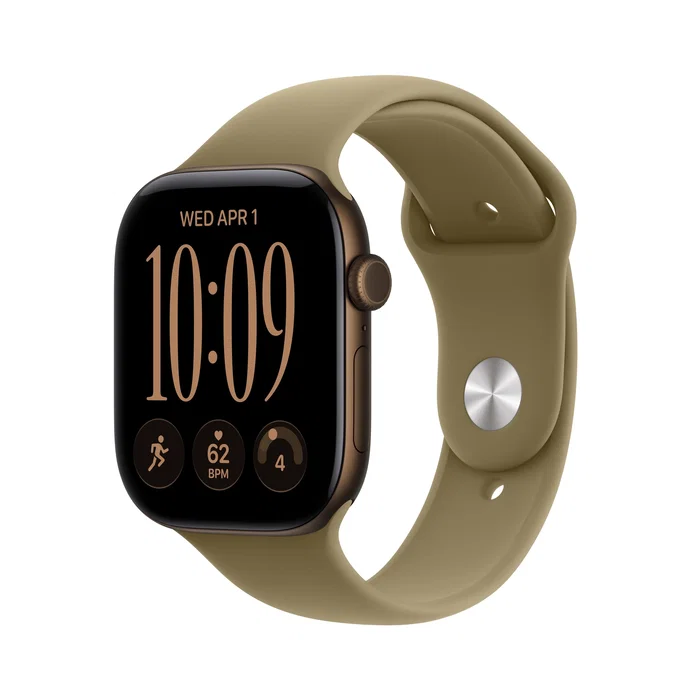 Apple Watch Series 12 GPS 46mm Bronce Oscuro con Correa Deportiva Verde Oliva (S/M) Apple Watch Series 12 GPS 46mm Bronce Oscuro con Correa Deportiva Verde Oliva (S/M)
