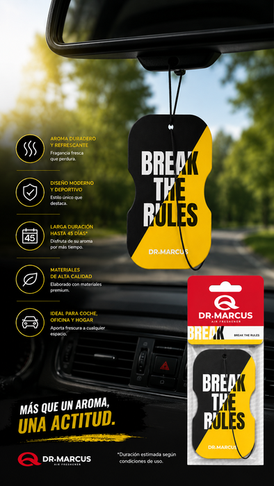 Drmarcus Ambientador Break the Rules Vainilla