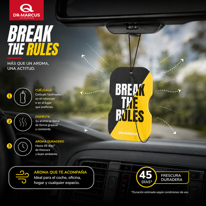 Drmarcus Ambientador Break the Rules Vainilla