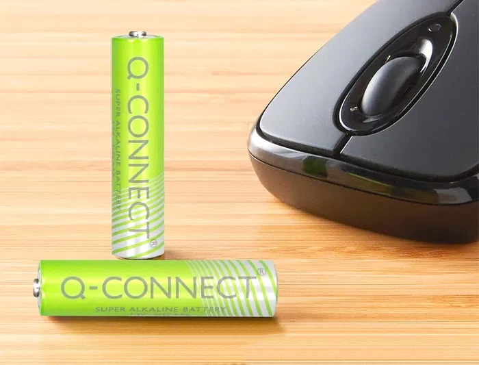 Q-connect Pila Alcalina AAA Blister con 4 Unidades Larga Duración