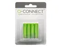Q-connect Pila Alcalina AAA Blister con 4 Unidades Larga Duración