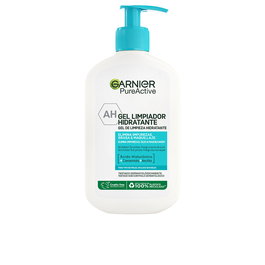 Garnier PURE ACTIVE Limpiador Hidratante Gel para Impurezas, Grasa y Maquillaje - Limpieza Profunda e Hidratación Equilibrada, 250 ml