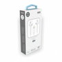 Tech One Tech Auriculares earTECH TEC1203 con Micrófono Blanco Pack Expositor 10 Unidades