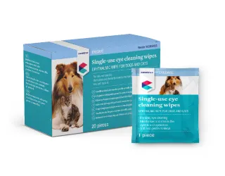 Covetrus Toallitas para Limpieza de Ojos Impregnadas, Antisépticas y Antiinflamatorias, Estériles Individualmente, 20 Unidades Covetrus Toallitas para Limpieza de Ojos Impregnadas, Antisépticas y Antiinflamatorias, Estériles Individualmente, 20 Unidades