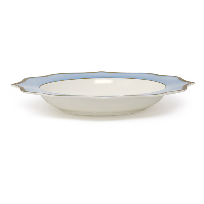 Le Creuset Plato Hondo 22 cm Colección Ionica en Bone China (6 Unidades) Le Creuset Plato Hondo 22 cm Colección Ionica en Bone China (6 Unidades)