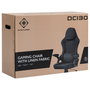 Deltaco Gaming GAM-180 Silla Gaming Soft Woven Mesh Negro