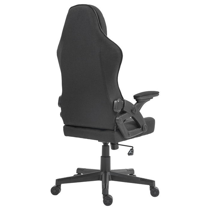 Deltaco DC130 Silla Gaming Soft Woven Mesh Negra - Silla ergonómica de malla transpirable para juegos