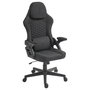 Deltaco DC130 Silla Gaming Soft Woven Mesh Negra - Silla ergonómica de malla transpirable para juegos