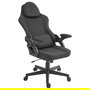 Deltaco DC130 Silla Gaming Soft Woven Mesh Negra - Silla ergonómica de malla transpirable para juegos