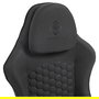 Deltaco DC130 Silla Gaming Soft Woven Mesh Negra - Silla ergonómica de malla transpirable para juegos