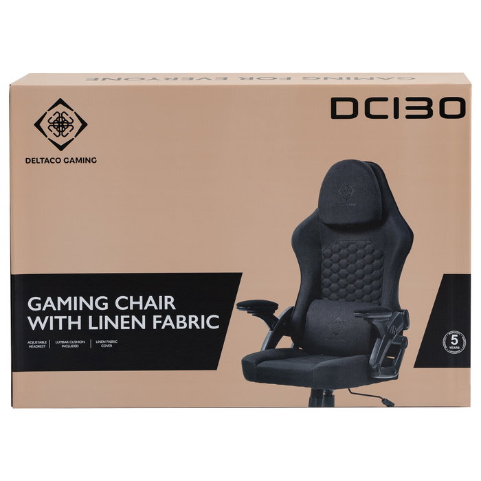 Deltaco Gaming GAM-180 Silla Gaming Soft Woven Mesh Negro Deltaco Gaming GAM-180 Silla Gaming Soft Woven Mesh Negro