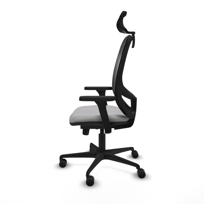 PIQUERAS Y CRESPO Silla de oficina Cilanco con mecanismo Sincro, Gris claro y Negro PIQUERAS Y CRESPO Silla de oficina Cilanco con mecanismo Sincro, Gris claro y Negro
