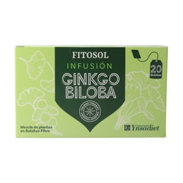 FITOSOL Infusión Ginkgo Biloba 20 filtros