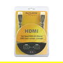 DeLOCK Cable HDMI 2 m High Speed with Ethernet, 10.2 Gbit/s, Conectores Macho Chapados en Oro, Negro