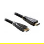 DeLOCK Cable HDMI 2 m High Speed with Ethernet, 10.2 Gbit/s, Conectores Macho Chapados en Oro, Negro