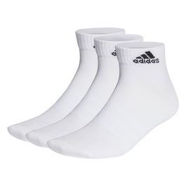 Calcetines Deportivos Adidas Blanco 3 Piezas 7