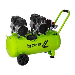 Zipper ZI-COM50SI Compresor de Aire Silencioso 50L 8 Bar 1500W 252 L/min 230V
