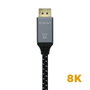 Aisens Cable DisplayPort 1.4 8K @ 60Hz 1.5m Gris/Negro