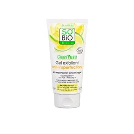 SO'BIO ETIC Gel Exfoliante Clean Yuzu Anti Imperfecciones 150ml